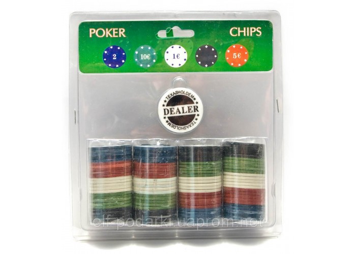 Покерний набір (2 колоди карт,сукно,200 фішок) (33х17,5х4,5 см)(вага фішки 4 гр. d-39 мм)