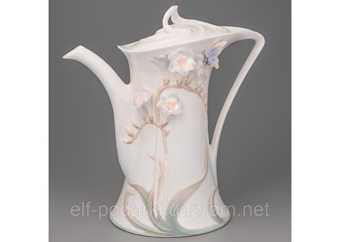 Чайник Метелик на квітці (21 см) Veronese