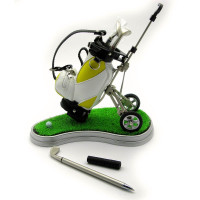 Письменный набор "Гольф" (pul cart)(20х20,5х11,5 см)