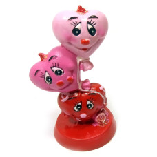 Фигурка "3 сердечка" (7х3х3 см)A