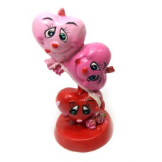 Фигурка "3 сердечка" (7х3х3 см)B