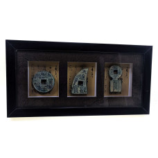 Картина "Древне-Китайские монеты" (36,5х18,5х3 см)A