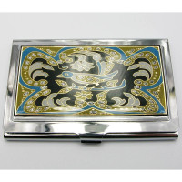 Визитница "Серебро" (9,5х6,5х0,5 см)19328 L