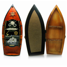 Ключница  Лодка (39х12,5х8,5 см)