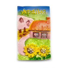 Магнит "Хатка" (6х3,5 см)