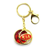 Брелок со стразами (W) "KIA" (10 шт/уп)
