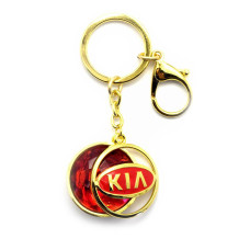 Брелок со стразами (W) "KIA" (10 шт/уп)