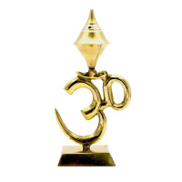 Подставка под благовония "ОМ" бронза (12х6х3,5)