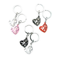 Брелоки  для влюбленных (Q) "Сердца" (72)