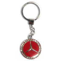 Брелок автомобильный (BA) "Mercedes" красный