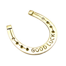 Подкова бронзовая "Good luck" (11.5х11х0,5 см)(Naal Good Luck Big)