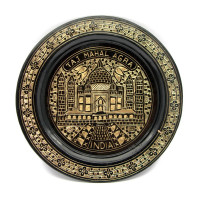 Тарелка бронзовая настенная (20 см)(Wall Plate BD 8")