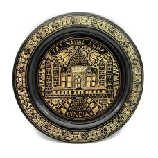 Тарелка бронзовая настенная (20 см)(Wall Plate BD 8")