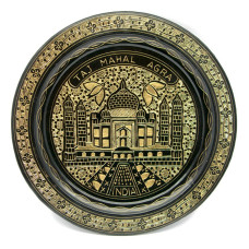 Тарелка бронзовая настенная (25 см)(Wall Plate BD 10")