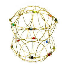Головоломка "Планеты" (12х12 см)(BRASS WIRE PUZZLE SMALL)