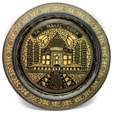 Тарелка бронзовая настенная (29 см)(Wall Plate BD 12")