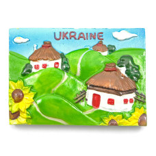 Магнит "Украина" (7х5х1,5 см)(W1002)