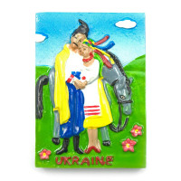 Магнит "Украина" (7х5х1,5 см)(W1003)