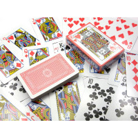 Карты игральные с пластиковым покрытием (9х6х1,8)(54 карты)