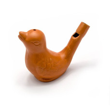 Свистулька глиняная "Соловей" (6,5х8х3,5 см)