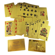 Карты игральные пластиковые "100 Euro" (9х6х2 см)