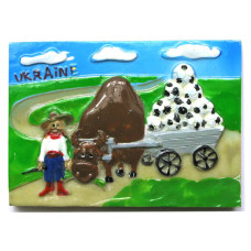 Магнит "Украина" (7х5х1,5 см)(W1004)(24912)