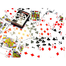 Карты игральные пластиковые "Poker playing cards" (9,5х6,5х1,8 см)