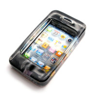 Пепельница стеклянная "Iрhone"(12 шт/уп)(11,5х6,5х1,5 см)