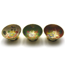 Фруктовниця бронзова кольорова (11,5х11,5х6 см)