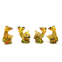 Козочка с корзинкой  (6,5х4х3 см)