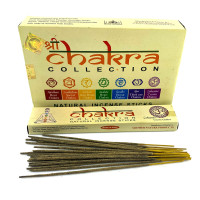 Chakra Collection (7 Чакр)(15 gms)(Mother nature products)(набор 7 пачек) пыльцовое благовоние