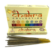Chakra Collection (7 Чакр)(15 gms)(Mother nature products)(набор 7 пачек) пыльцовое благовоние