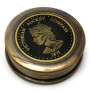 Компас морской бронзовый "Victorian pocket compas"(d-6,h-2 см)