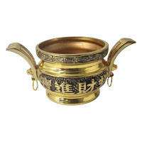 Курильница "Золотой Дракон" (10,5х7,3х10 см)