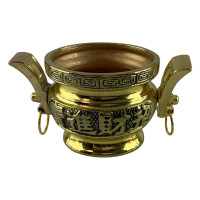 Курильница "Золотой Дракон"  ( 6х 11,5х 7,5 см)
