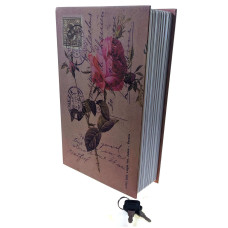 Книга- сейф "Роза" (24,5х16х5,5 см)