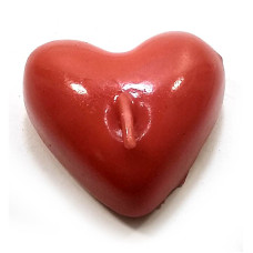 Свеча "Сердечко" (5,5х6х2,5 см)
