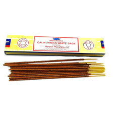 Californian White Sage  (Калифорнийский белый шалфей)(15 gms)(Satya) Масала благовоние