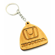 Экобрелок "Honda" ольха покрыт маслом и пчелинным воском