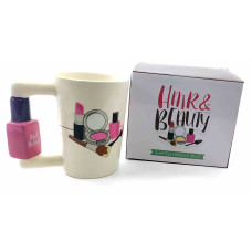 Чашка керамическая "Beauty" (8,5х12х11 см)(300 мл.)