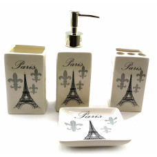 Набор для ванной керамический "Paris" (22х23х8 см)