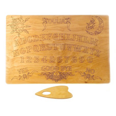 Спиритическая доска OUIJA светлая на английском языке (44,5×29×0,8см)