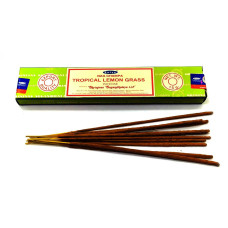 Tropical Lemongrass (Тропическая лимонная трава)(15 гр.)(Satya) масала благовоние