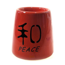 Аромалампа керамическая "Peace"  (10,5х10,5х10,5 см)