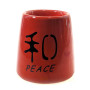 Аромалампа керамическая "Peace"  (10,5х10,5х10,5 см)