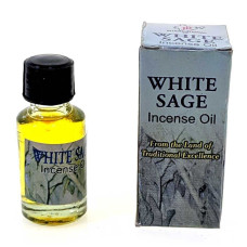 Ароматическое масло "White Sage" Белый шалфей (8 мл)(Индия)