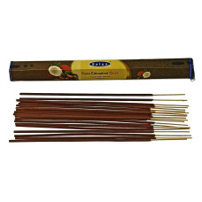 Coco Cinnamon Clove (Кокос, Корица, Гвоздика) (Satya) пыльцовые благовония шестигранник