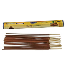 Sandal Cinnamon (Сандал с Корицей) (Satya) пыльцовые благовония шестигранник