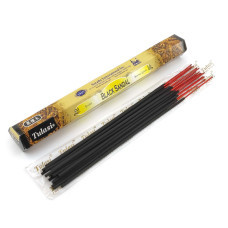 Black Sandal Exotic Incense Sticks (Черный Сандал)(Tulasi) шестигранник