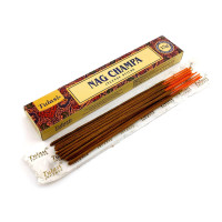 Nag Champa Incense Stiks 15 g (Пыльцовые благовония Наг Чампа 15 грамм)(Tulasi)